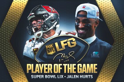 Tom Brady's LFG Player of the Game for Super Bowl LIX: Eagles QB Jalen Hurts