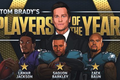 Tom Brady's LFG Players of the Year: Saquon Barkley, Lamar Jackson for top honor?