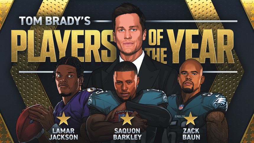 Tom Brady's LFG Players of the Year: Saquon Barkley, Lamar Jackson for top honor?