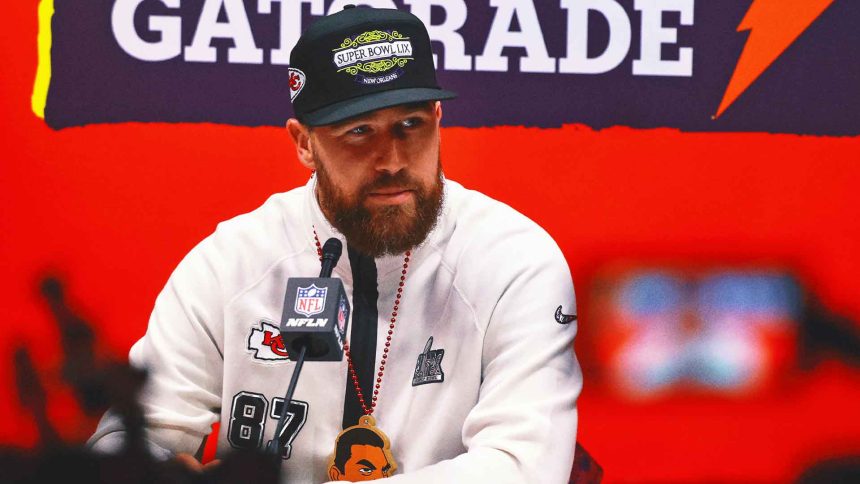 Travis Kelce on his future: 'Hopefully [I'm] still playing football' in 3 years