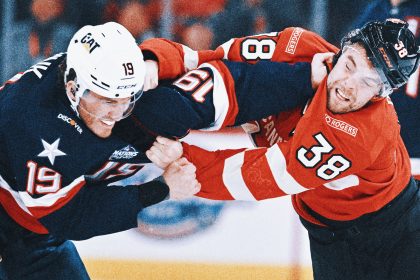 US-Canada game at 4 Nations Face-Off starts with 3 fights in the first 9 seconds