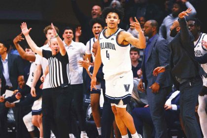 Villanova downs No. 9 St. John's on late 3-pointer in 73-71 thriller