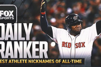 What are the 100 best athlete nicknames of all time?