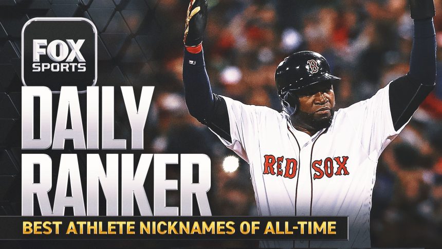 What are the 100 best athlete nicknames of all time?