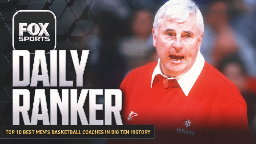 Who are the 10 best coaches in Big Ten men's basketball history?