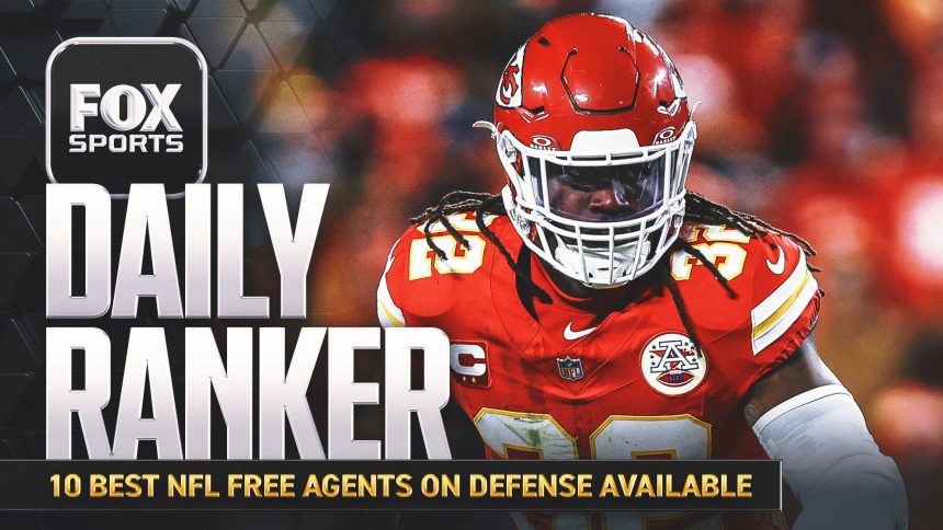 Who are the 10 best NFL free agents available on defense?