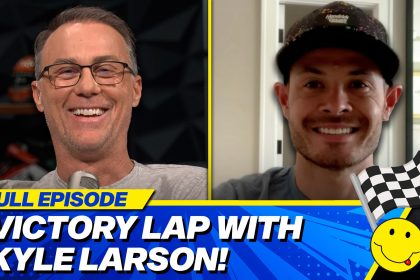 Kyle Larson breaks down his near sweep at Homestead with Kevin Harvick! | VICTORY LAP