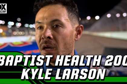 Kyle Larson on Baptist Health 200 win and chance for Cup Series win on Sunday | NASCAR on FOX