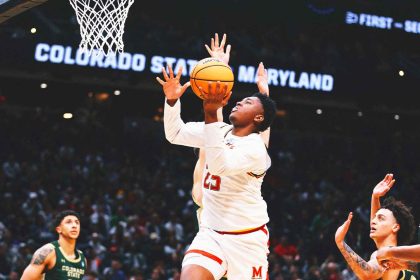 Maryland's Derik Queen banks in 1st buzzer-beater of 2025 men's NCAA Tournament