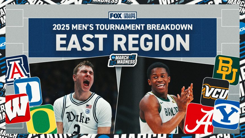 NCAA Tournament East Region Breakdown: Top matchups, upsets, predictions