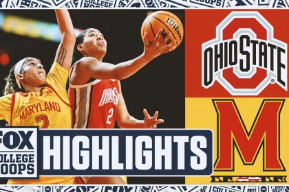 No. 12 Ohio State Buckeyes vs. No. 19 Maryland Terrapins Highlights | FOX College Hoops