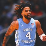 RJ Davis perfect on six 3s as North Carolina routs San Diego State 95-68 in First Four