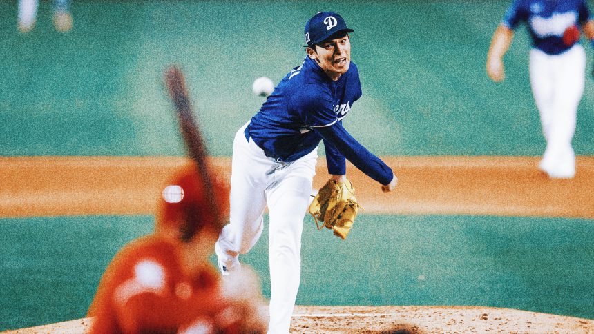 Roki Sasaki pitches three scoreless innings in spring debut with Dodgers