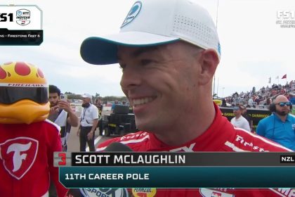 Scott McLaughlin on 11th career pole win: 'Immaculate vibes we like to say' | INDYCAR on FOX