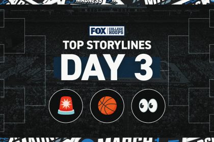 Top storylines from Day 3 of the NCAA Men's Basketball Tournament