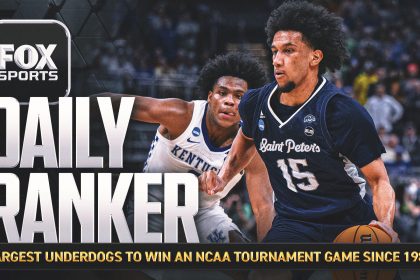 Which teams are among the 10 biggest underdogs to win an NCAA Tournament game?