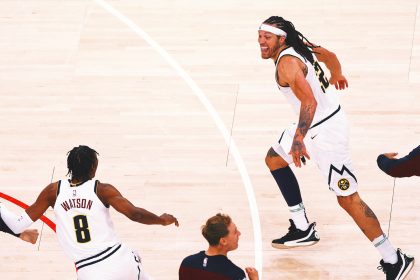 Aaron Gordon has been a stalwart for the Nuggets, with his buzzer-beating dunk his latest act