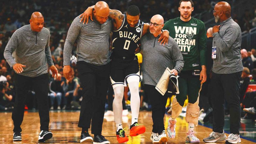 Damian Lillard feared to have torn Achilles; Doc Rivers says 'It's not very promising'