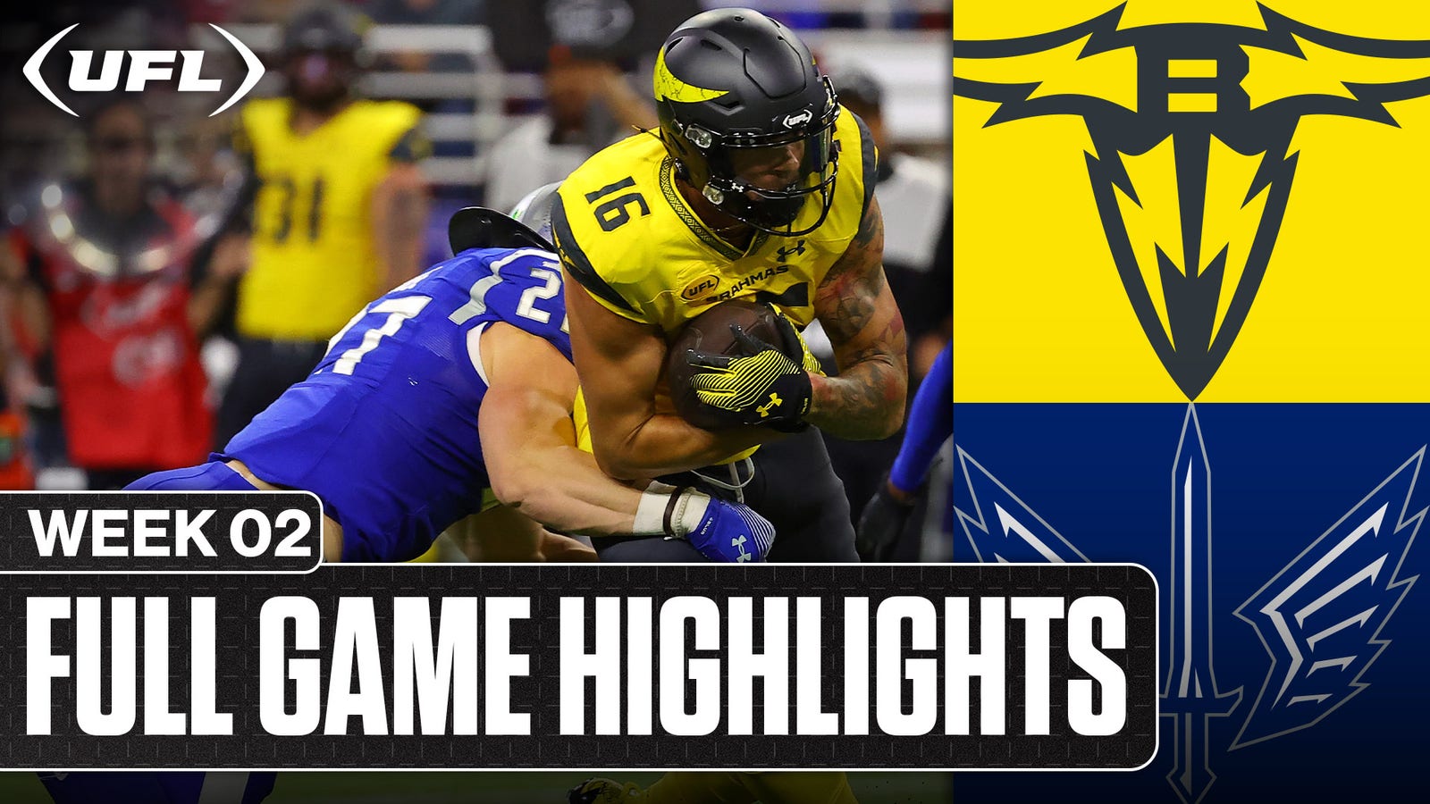 San Antonio Brahmas vs. St. Louis Battlehawks Highlights | UFL