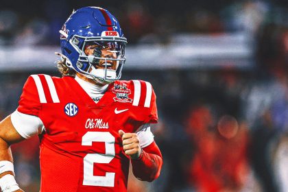 Jaxson Dart NFL Draft odds: Giants favored to take Ole Miss QB