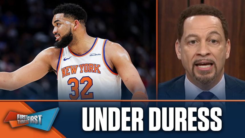 Karl-Anthony Towns is Under Duress ahead of Knicks Round 1 matchup vs. Pistons | First Things First