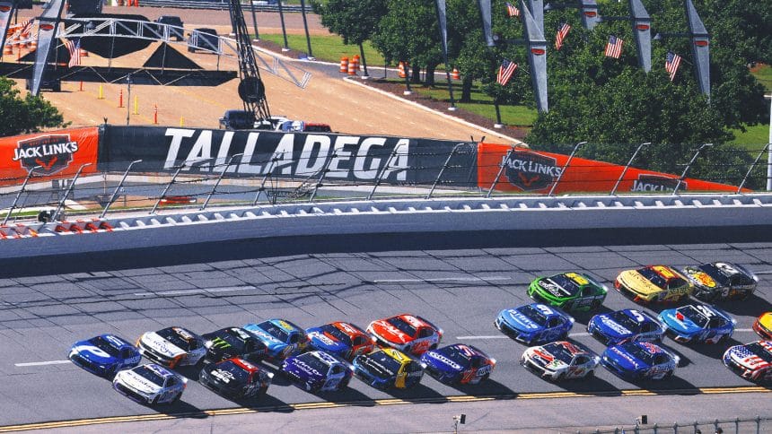 Kyle Larson, Denny Hamlin among those feeling helpless after Talladega