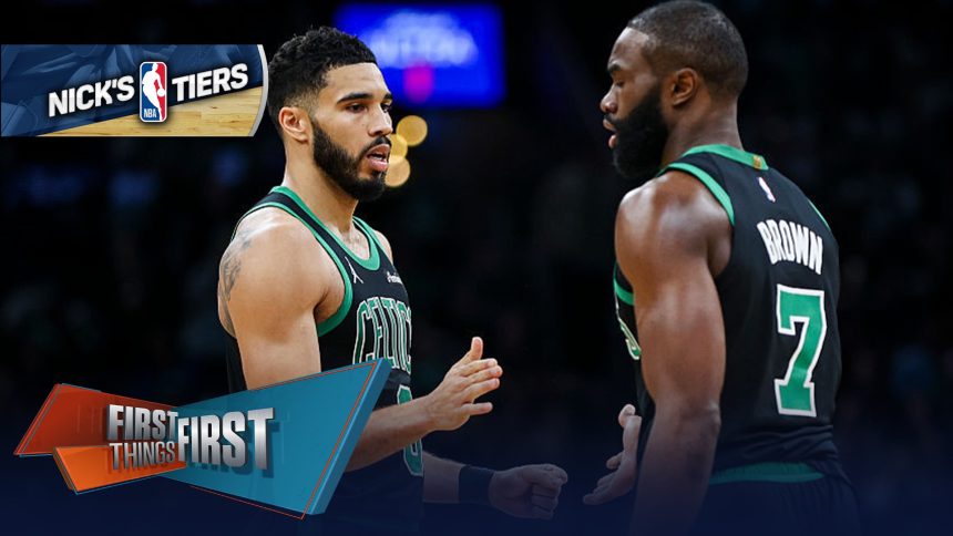 Lakers are the scariest team but Celtics hold the top spot in Nick's NBA Tiers | First Things First