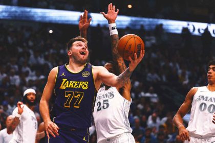 Luka Doncic scores 45 points in return to Dallas as Lakers clinch playoff spot