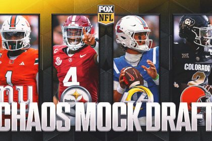 NFL mock draft: Multiple trades, 4 QBs picked in embrace-the-chaos Round 1