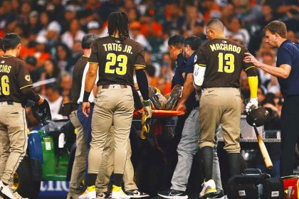 Padres DH Luis Arraez out of hospital after scary collision