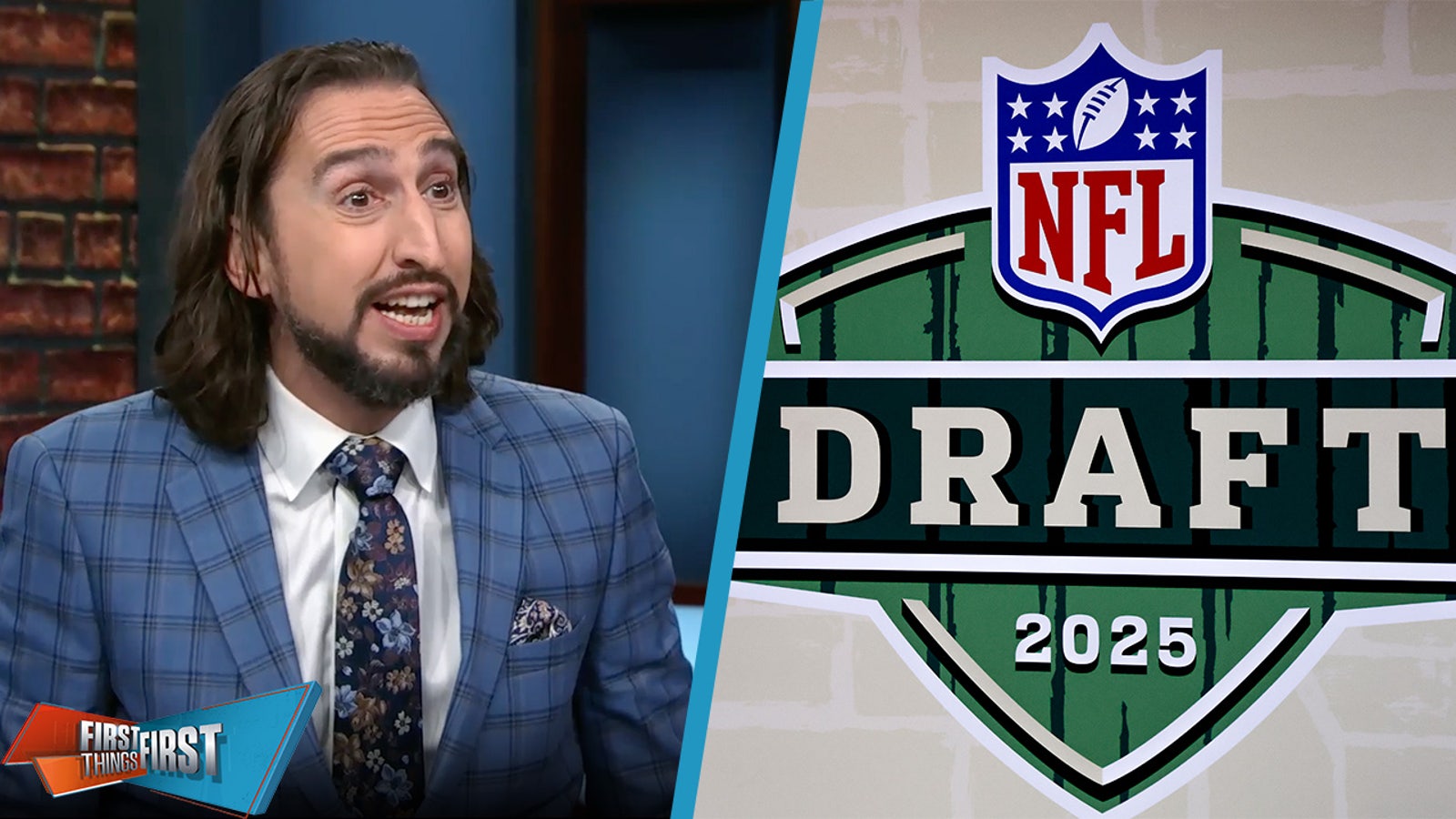 Nick Wright reveals his 1st 2025 NFL mock draft 