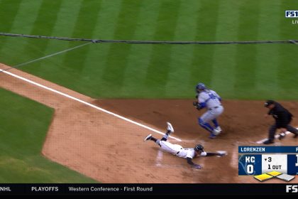 Spencer Torkelson smacks a two-run double as Tigers take lead over Royals