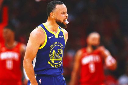 Steph Curry and older Warriors come through in clutch to beat upstart Rockets