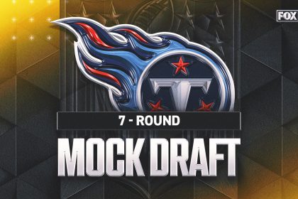 Titans 7-round mock draft: Cam Ward goes No. 1 overall, but then what?