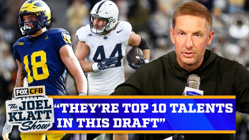 Tyler Warren & Colston Loveland in Joel Klatt’s Mock Draft 3.0 | Joel Klatt Show
