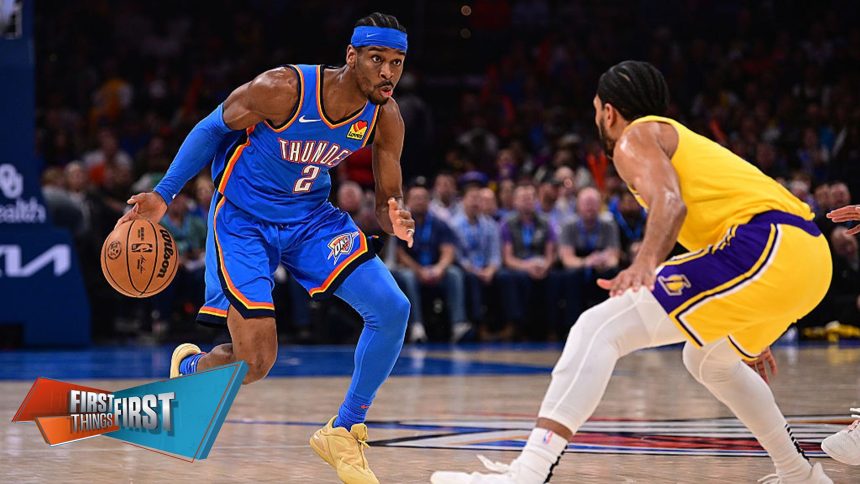 Why the Thunder should not feel good about 136-120 win vs. Lakers | First Things First
