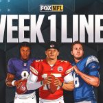 2025 NFL odds Week 1: Lines, spreads for all 16 games