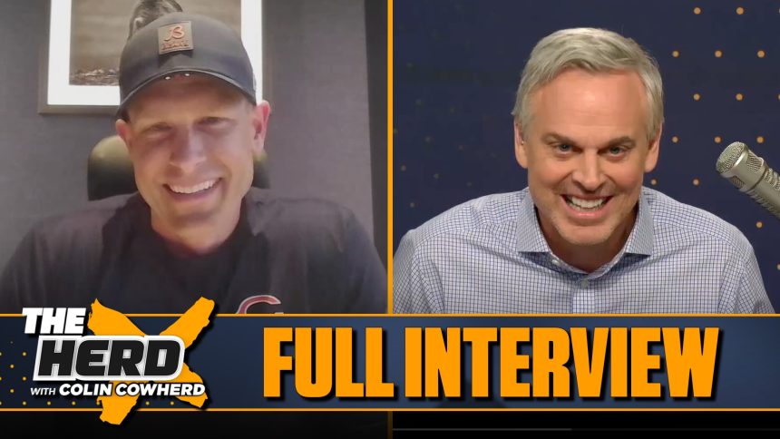 Ben Johnson on year 2 expectations for Caleb & Bears’ schedule | FULL INTERVIEW | The Herd