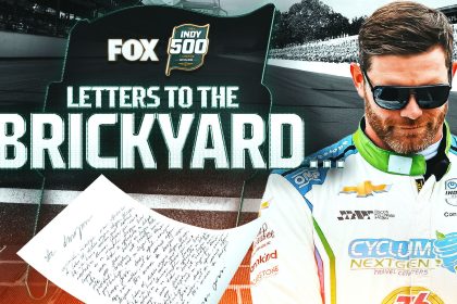 Conor Daly shares note to younger self: 'Write your own superhero story'