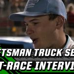 Corey Heim & Ross Chastain interviews after North Carolina Education Lottery 200 | NASCAR on FOX