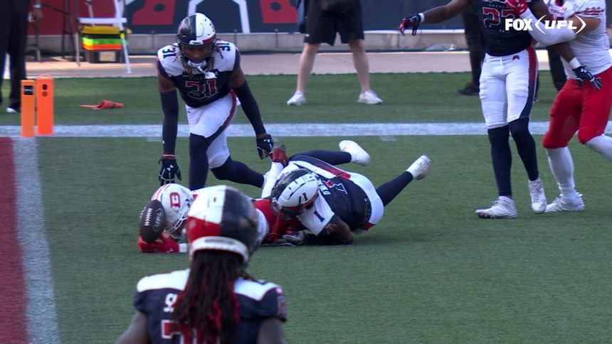 DC Defenders come INCHES short of furious comeback as Houston Roughnecks hold on to gritty victory