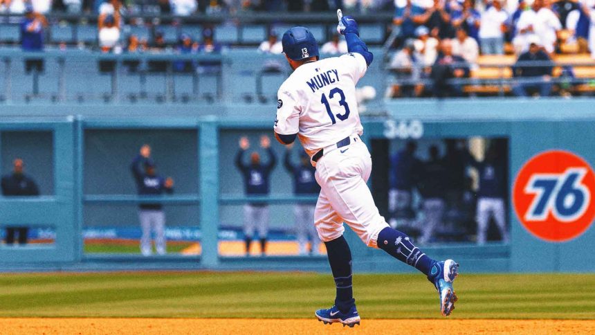 Dodgers' Max Muncy calls first homer of season 'emotional' after cold start