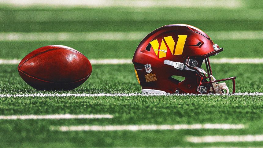Gabe Taylor, brother of the late Sean Taylor, attends Commanders rookie camp