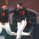 Giants use walk-off walk to beat the Athletics in the 10th inning