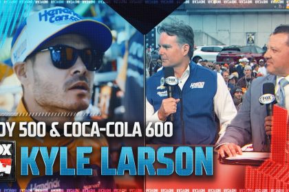 Kyle Larson racing INDY 500 & Coca-Cola 600, Tony Stewart & Jeff Gordon give advice | INDYCAR on FOX
