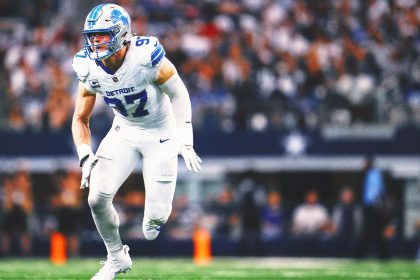 Lions DE Aidan Hutchinson says he's fully cleared from 2024's broken leg