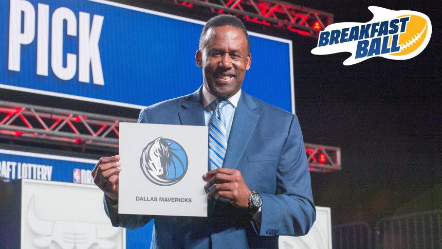 Mavs get the 1st overall pick, Is there a conspiracy surrounding the lottery? | Breakfast Ball