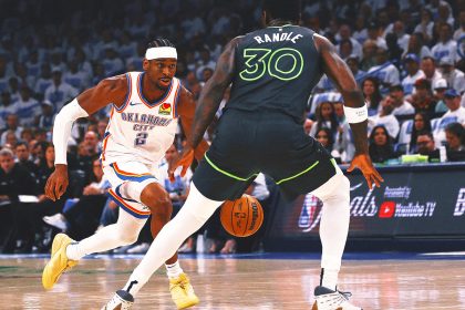 NBA West finals: Thunder use big 2nd half in Game 1 win over Timberwolves
