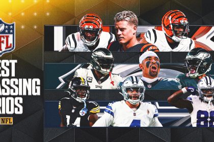 NFL's top 10 passing trios: Where do Cowboys rank after trading for George Pickens?
