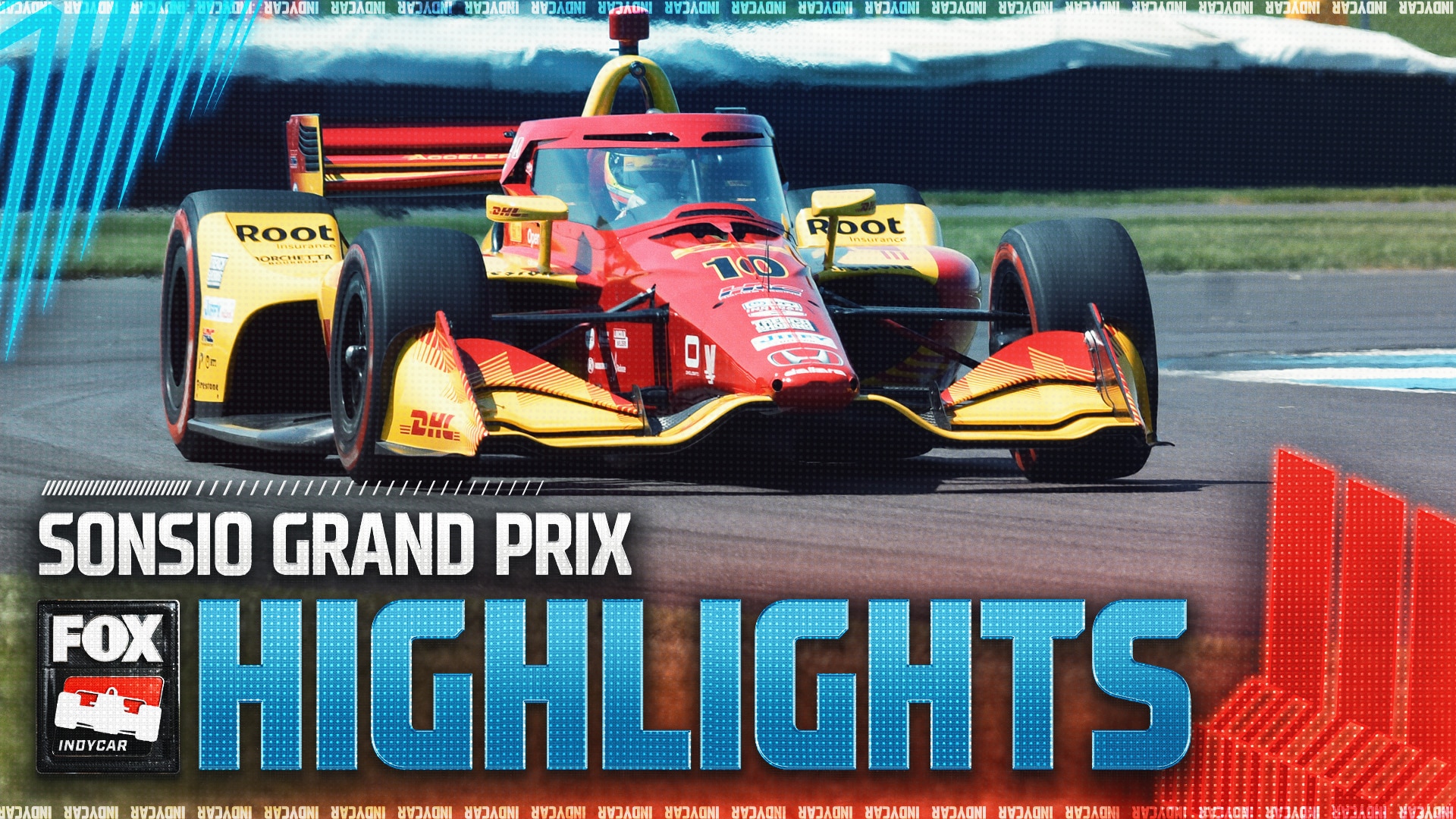 NTT INDYCAR SERIES: Sonsio Grand Prix Highlights | INDYCAR on FOX ...
